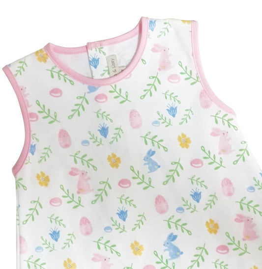 Bunny Print A-line Dress