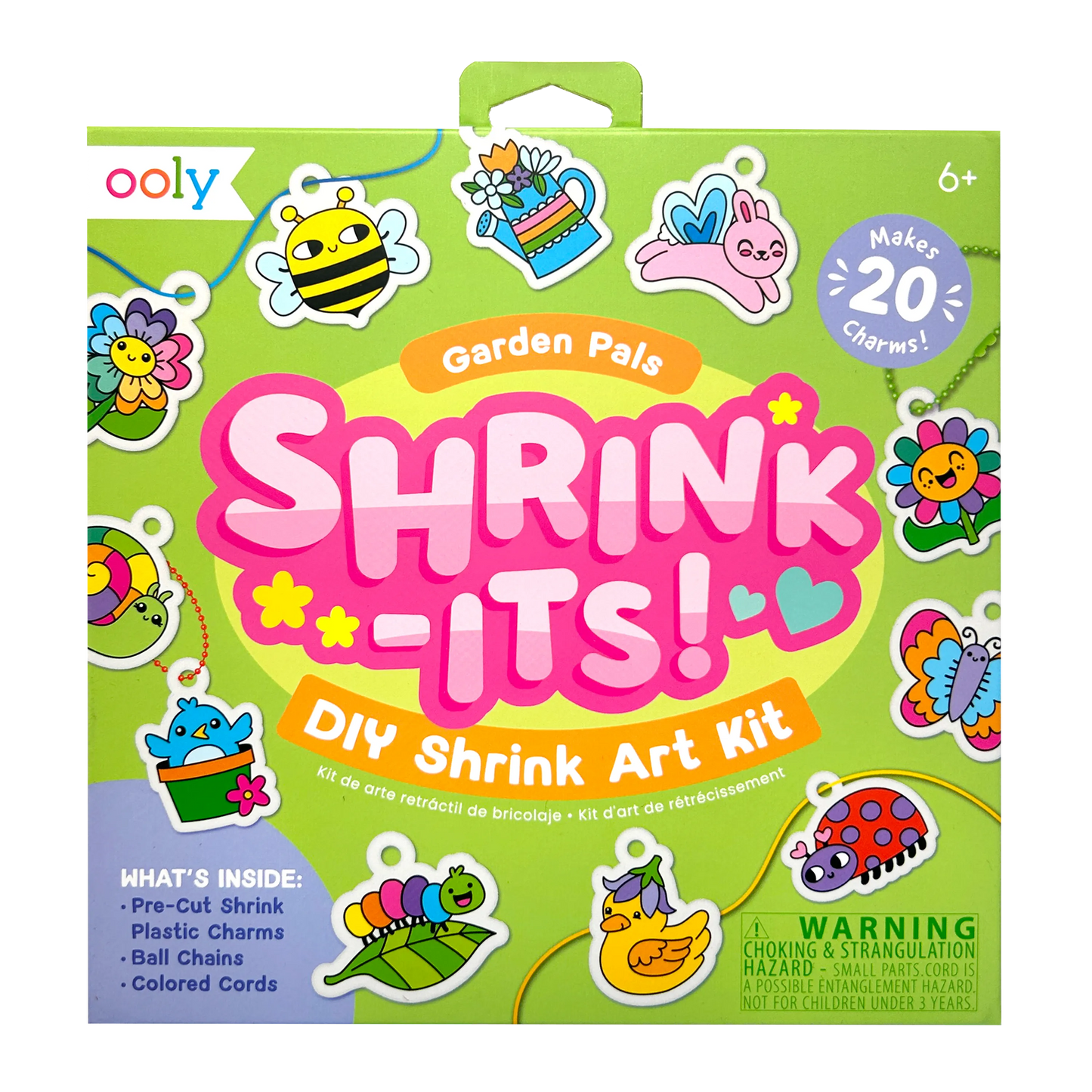 Shrink-its! DIY Shrink Art Kit, Garden Pals