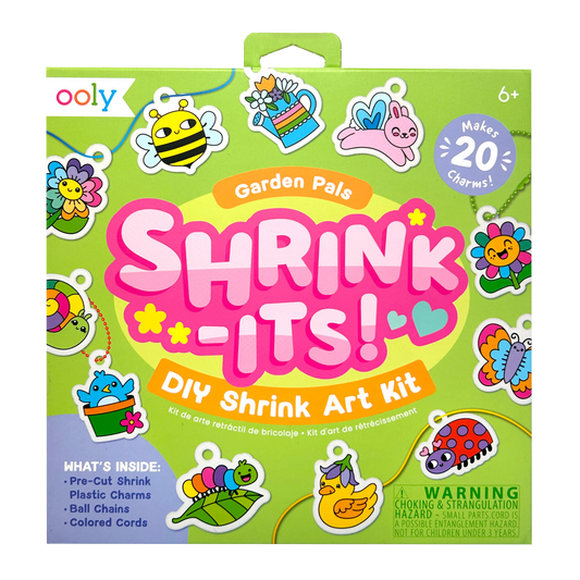 Shrink-its! DIY Shrink Art Kit, Garden Pals