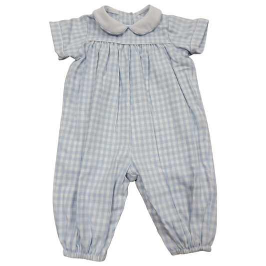 Hank Long Bubble, Blue Check Flannel
