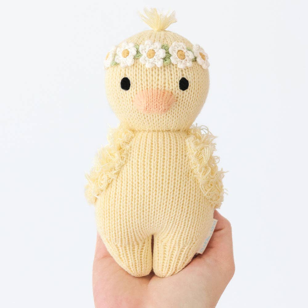 Baby Duckling, Ivory Floral