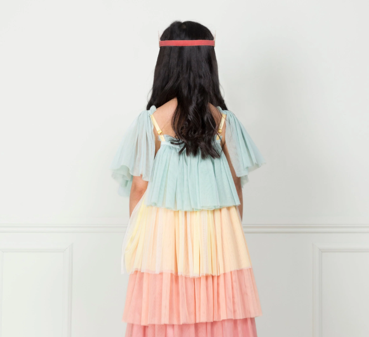 Rainbow Ruffle Princess Costume Set