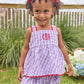 Evie Bloomer Set - Patriotic Plaid