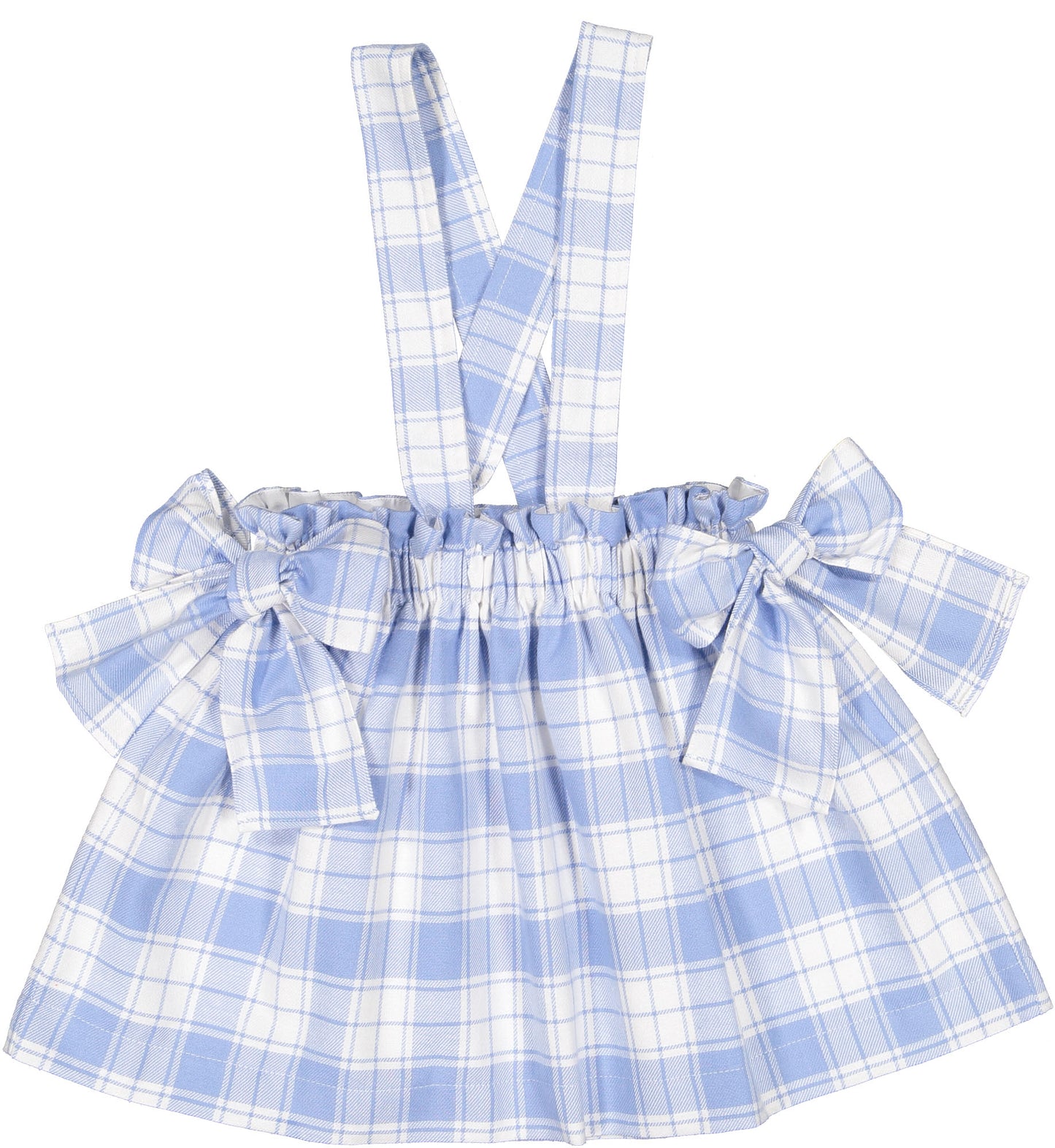 Croquet Blue Plaid Skirt