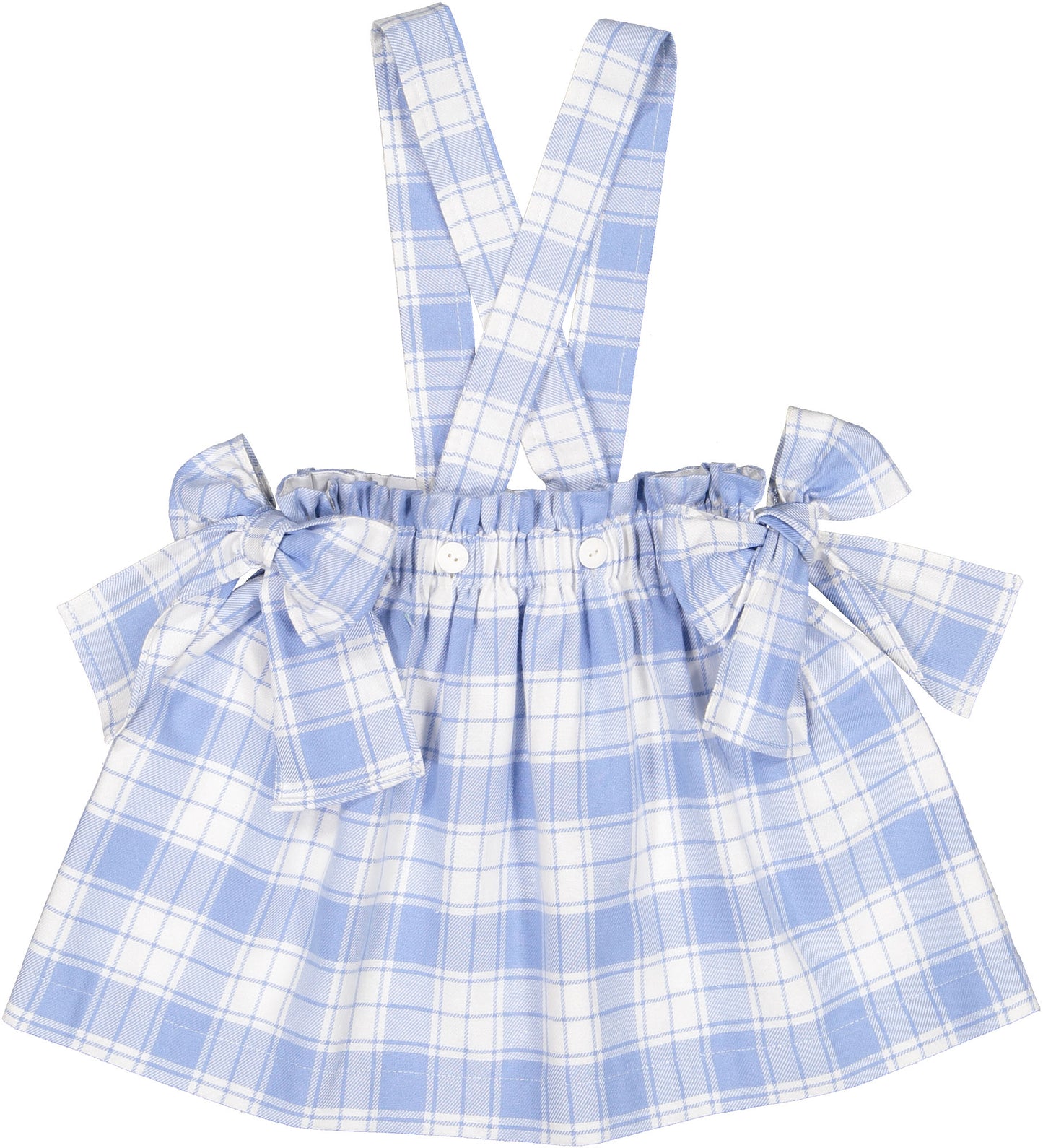 Croquet Blue Plaid Skirt