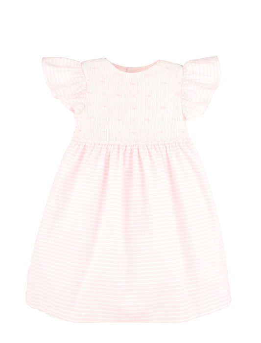 Plumeti Stripes Smock Dress