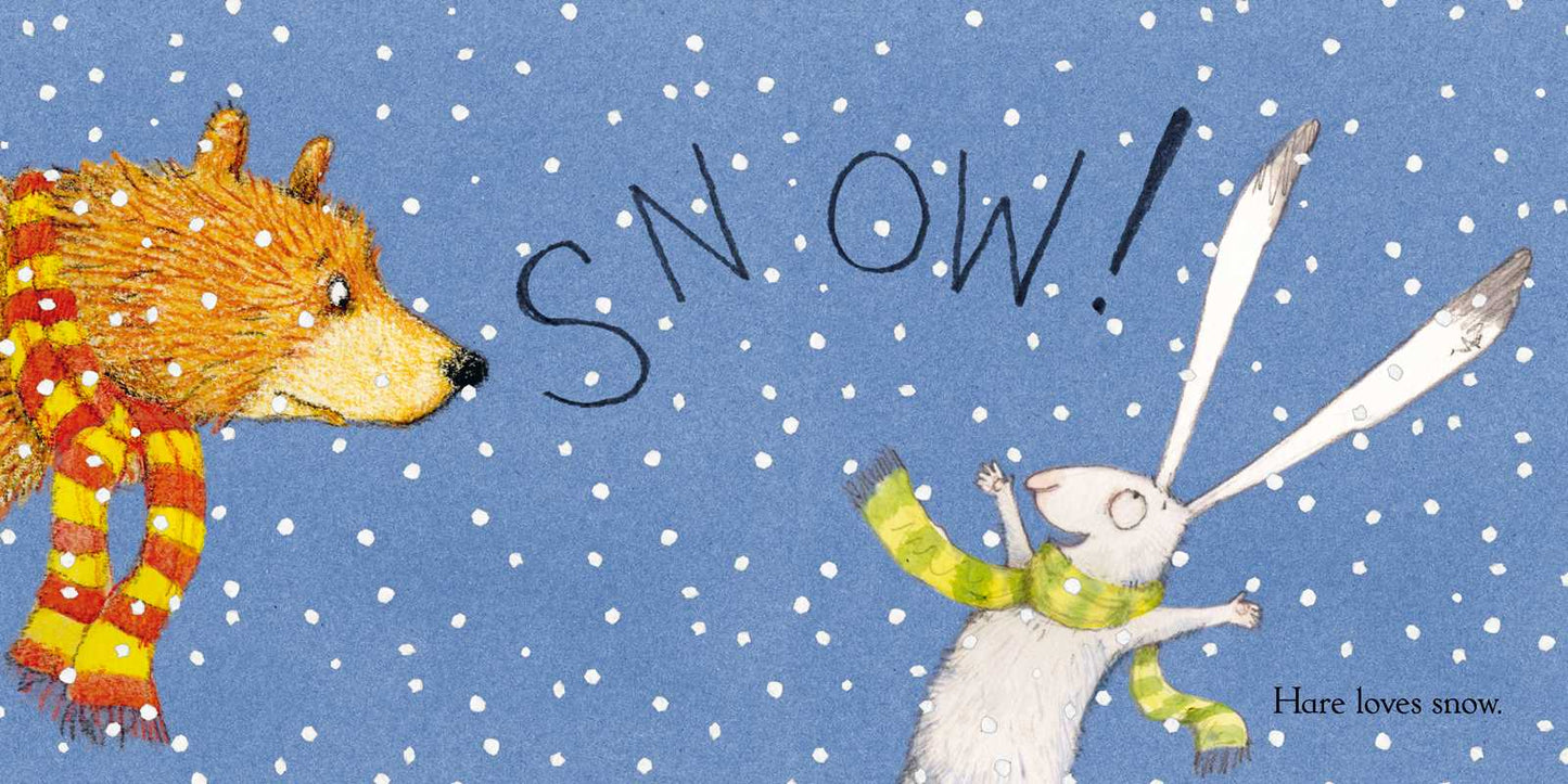 Bear & Hare Snow!
