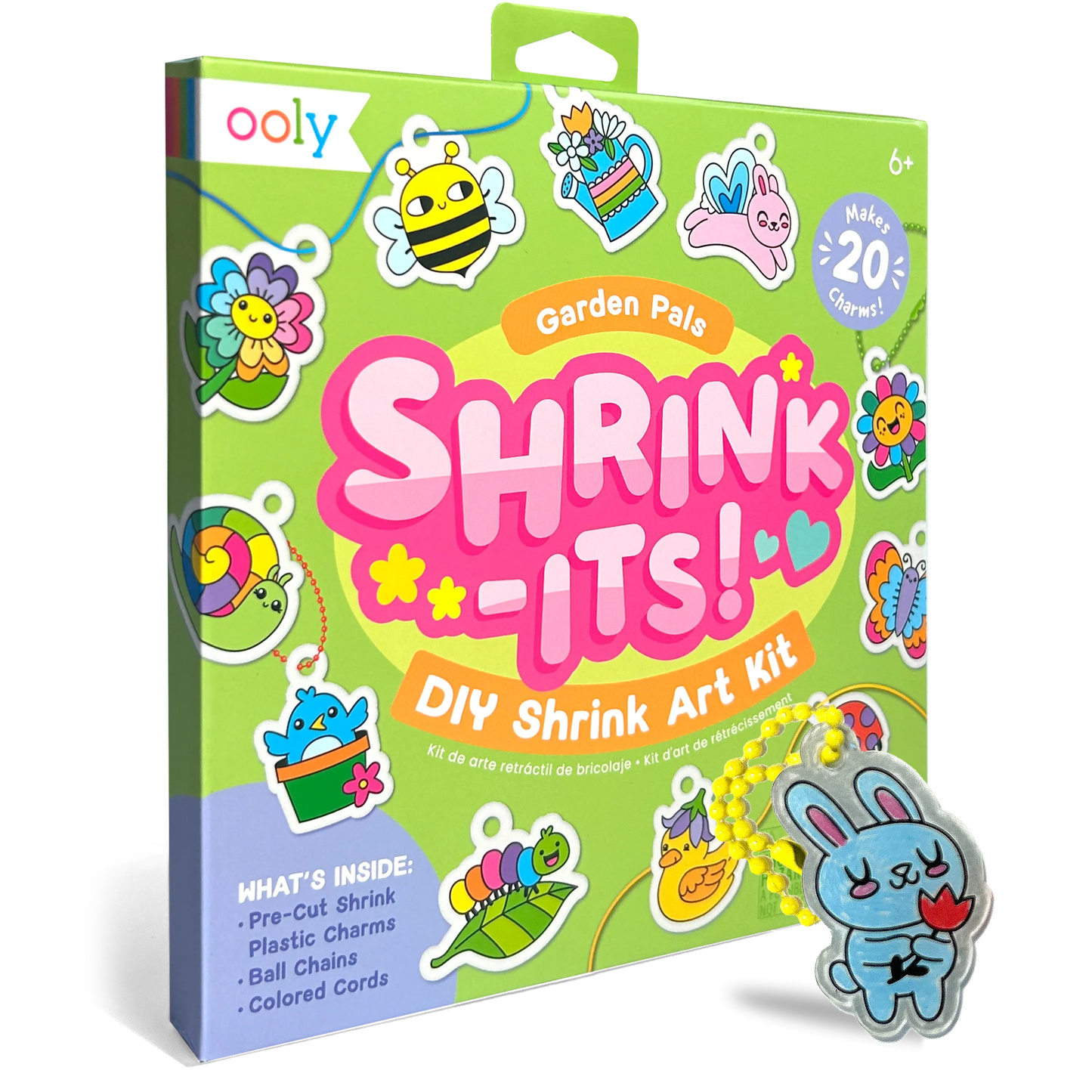 Shrink-its! DIY Shrink Art Kit, Garden Pals