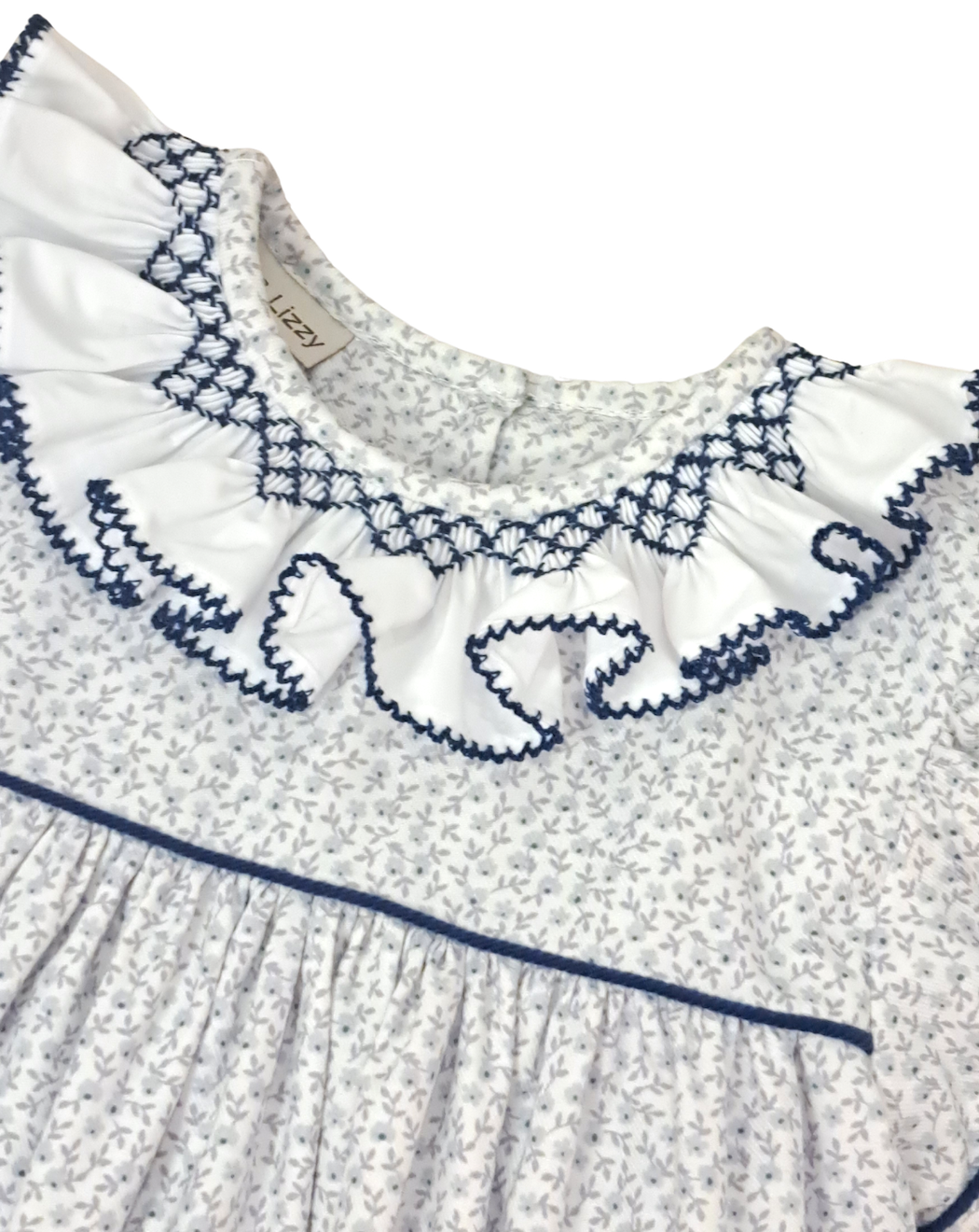 Christina Hand Smocked Collar Float Dress