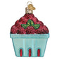 Ornament, Basket of Raspberries