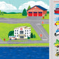 Cars, Trucks, & Big Rigs Sticker Book