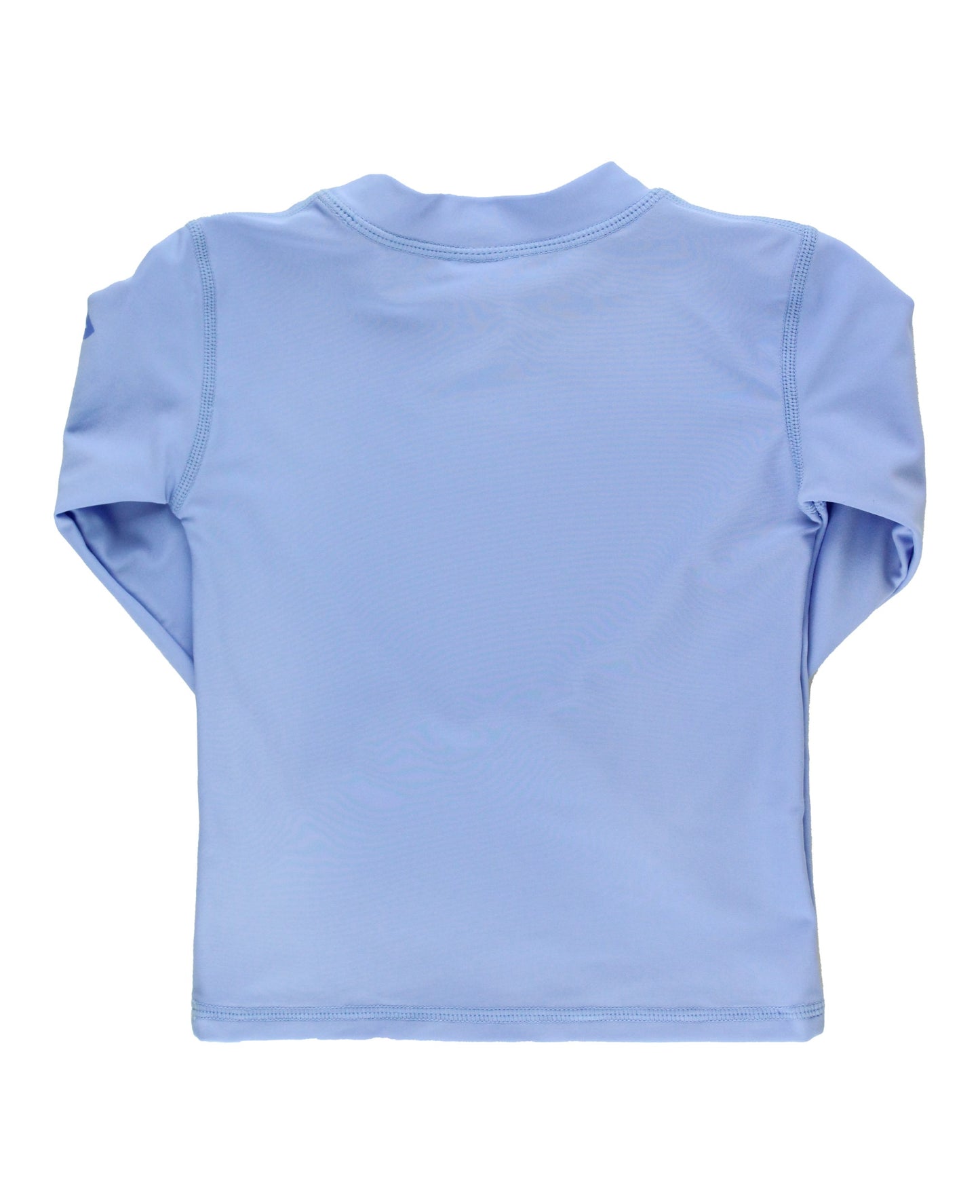 Periwinkle Blue Long Sleeve Logo Rash Guard