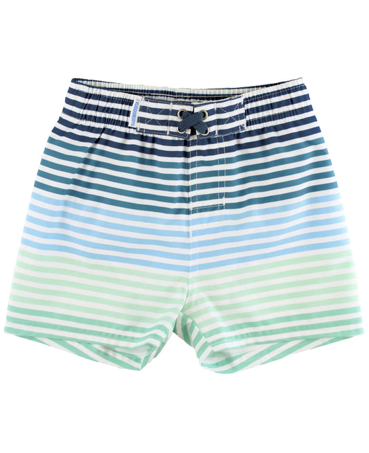 Coastal Stripe Swim Trunks