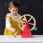 Wooden Ferris Wheel Carnival Play Set