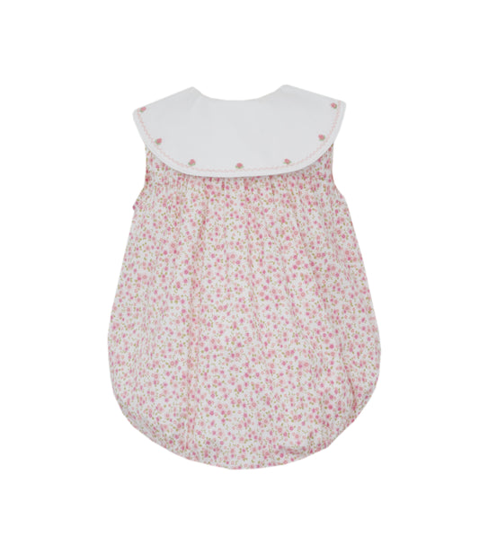 Sleeveless Bubble, Pink Floral