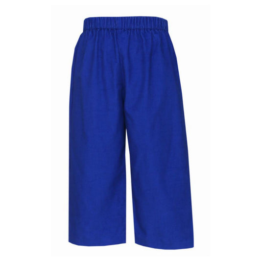 Boy's Royal Blue Corduroy Pants