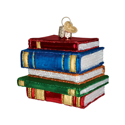 Ornament, Stack of Books
