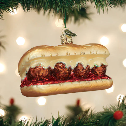 Ornament, Meatball Sandwich