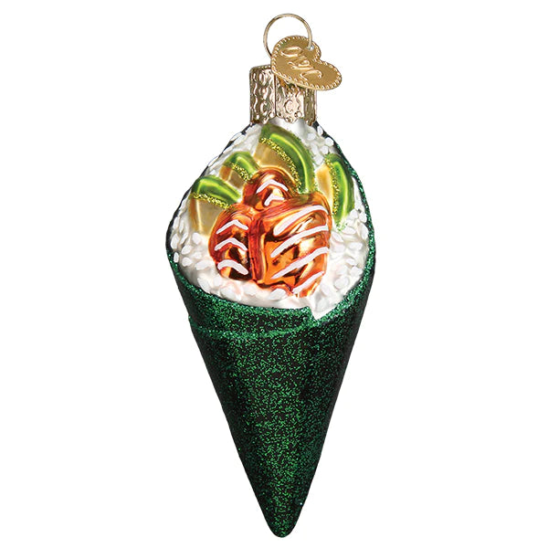 Ornament, Sushi Hand Roll