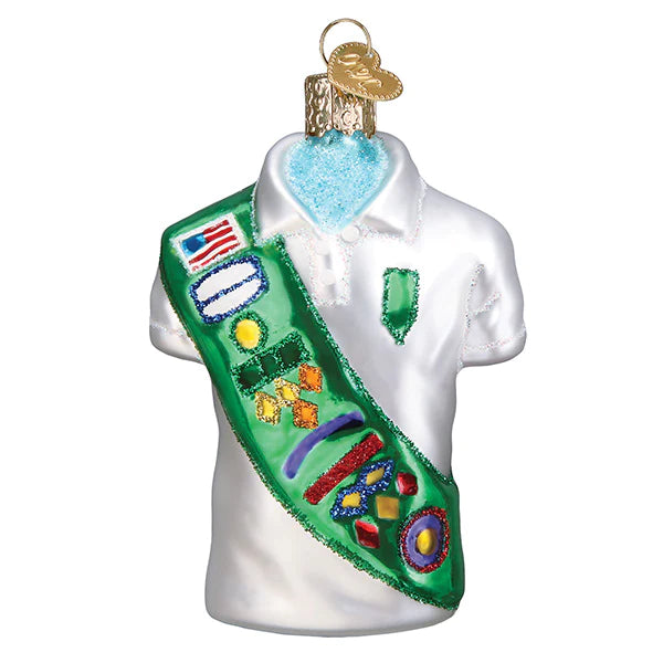 Ornament, Girl Scout Uniform