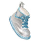 Ornament, Blue Baby Shoe