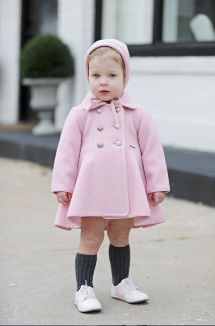 Pink Twirl Coat