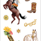 Horses Sticker Set