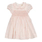 Petronille Daisy Pink Smocked Short Sleeve Dress