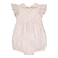 Julyne Daisy Pink Smocked Romper Bubble