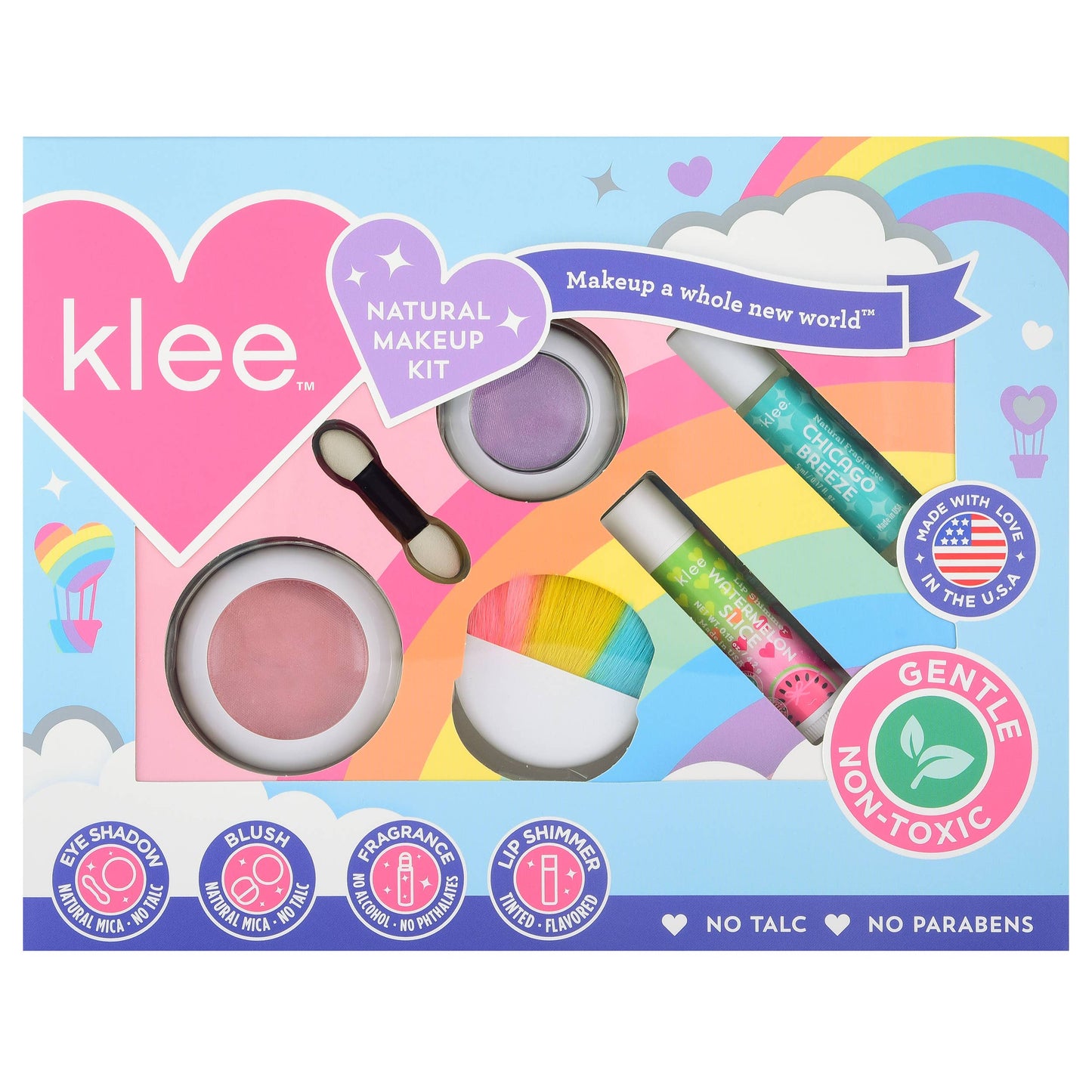 After the Rain- Rainbow Dream 4 Piece Makeup Set