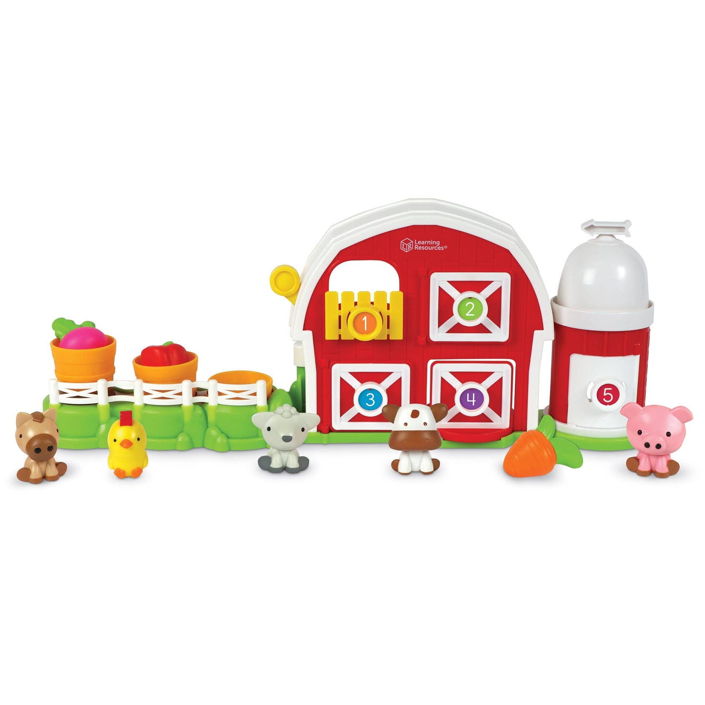 Peekaboo Learning Barnyard Playset