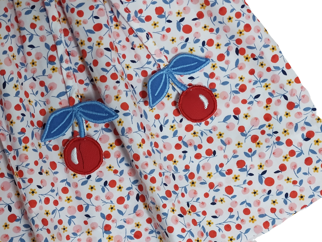 Cherry Print Skirt