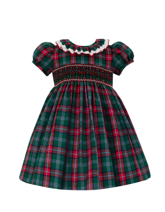 Madison Green & Red Plaid Float Dress