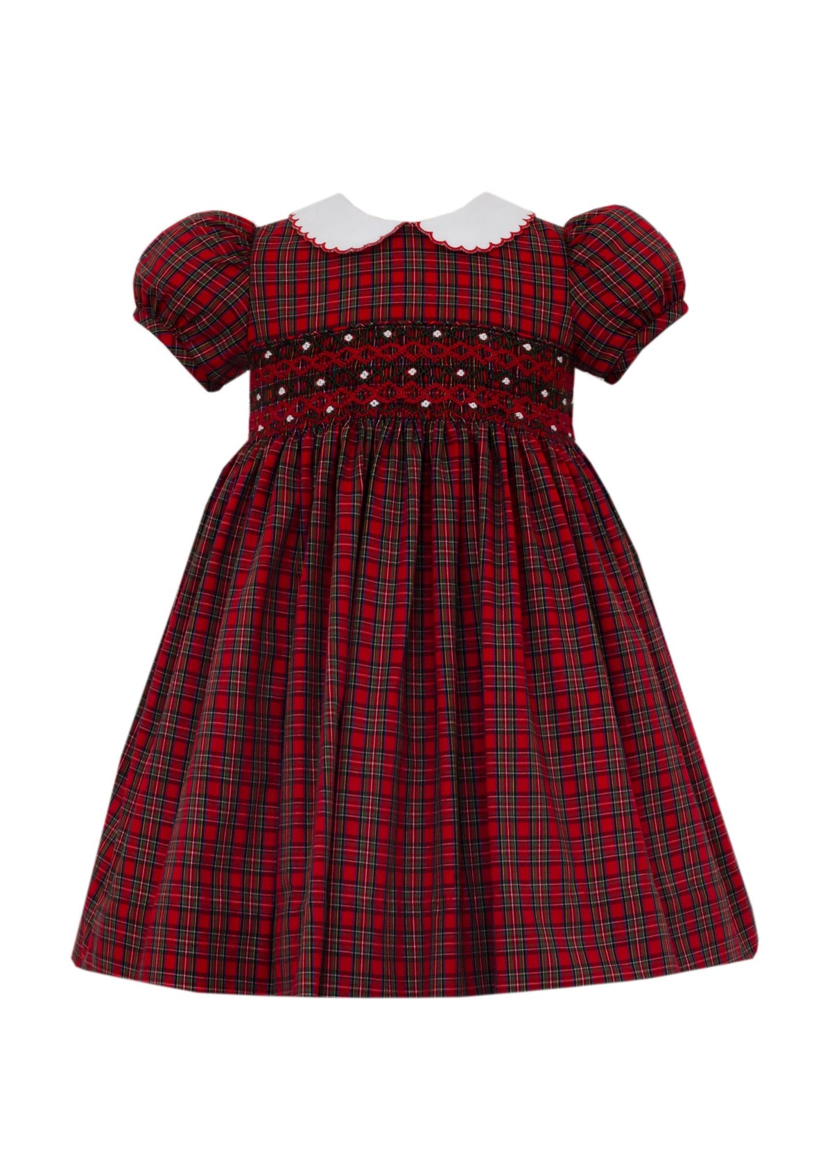 Diana Red Plaid Float Dress