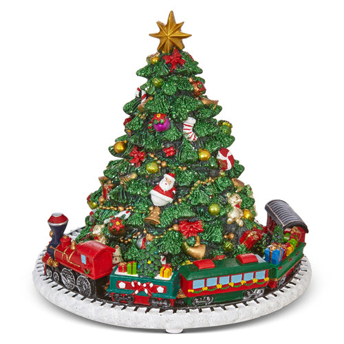 Animated Musical Tree with Train