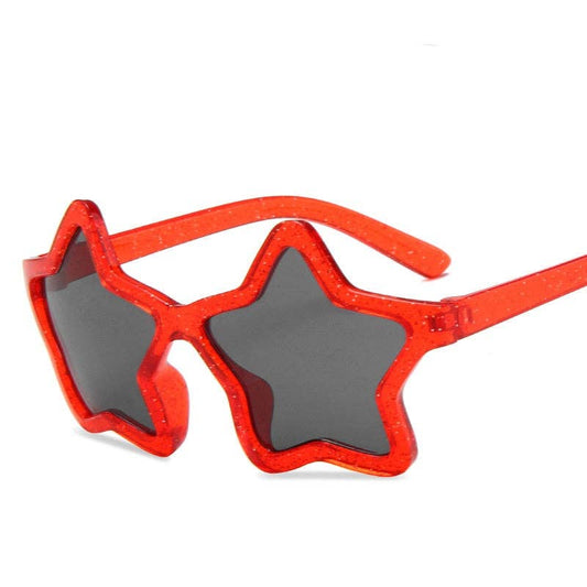Kids Star Spangled Sunglasses, Red