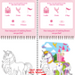 Color With Water - Unicorns