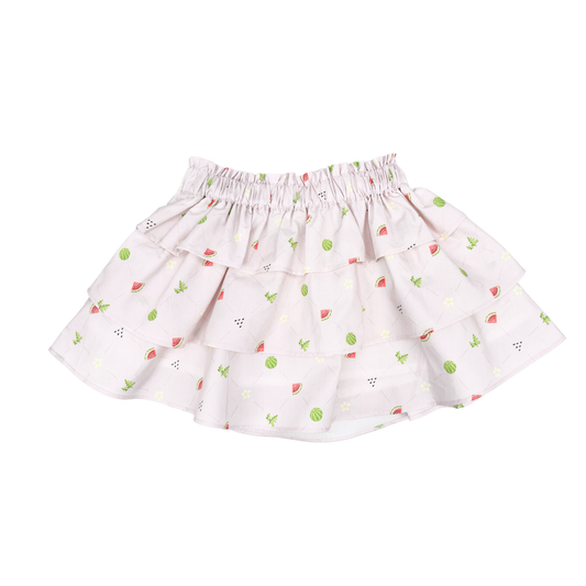 Ruffle Skirt, Melon Patch