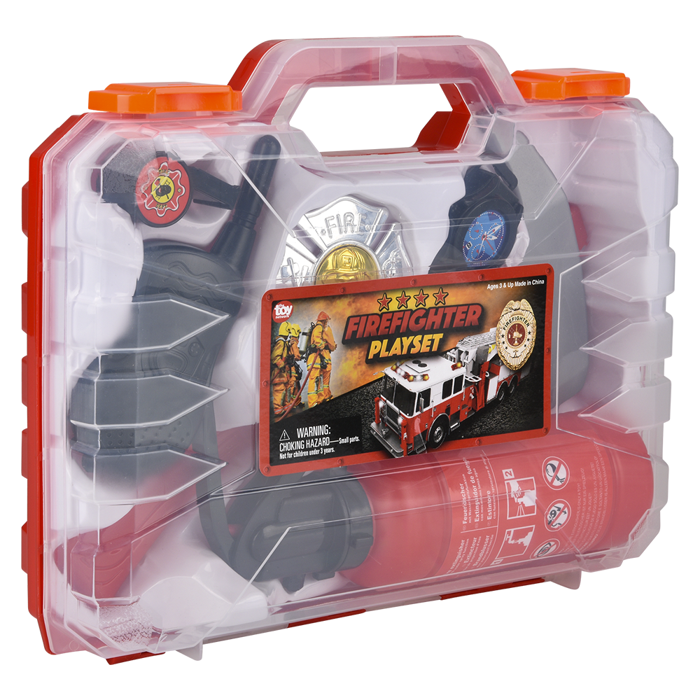 6 Piece Fire Fighter Role Play Set