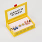 Multi-colored Gem Clip-On Earring Set