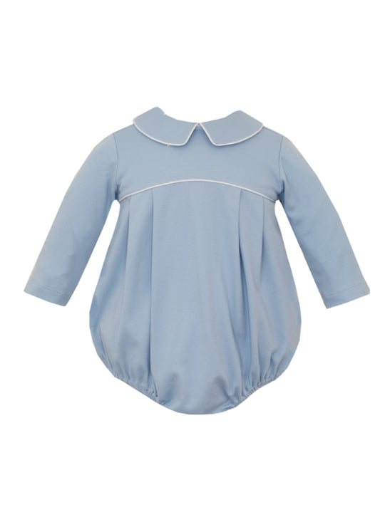 Blue Knit Short Bubble