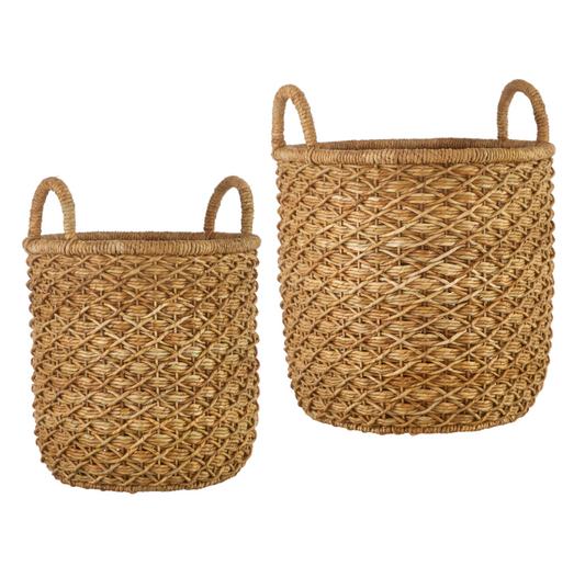 Woven Handled Baskets (sold individually)