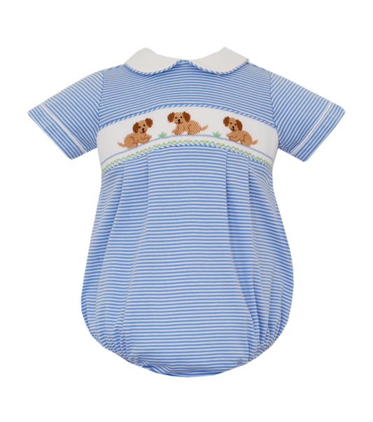 Garden Puppies Knit Stripe Bubble