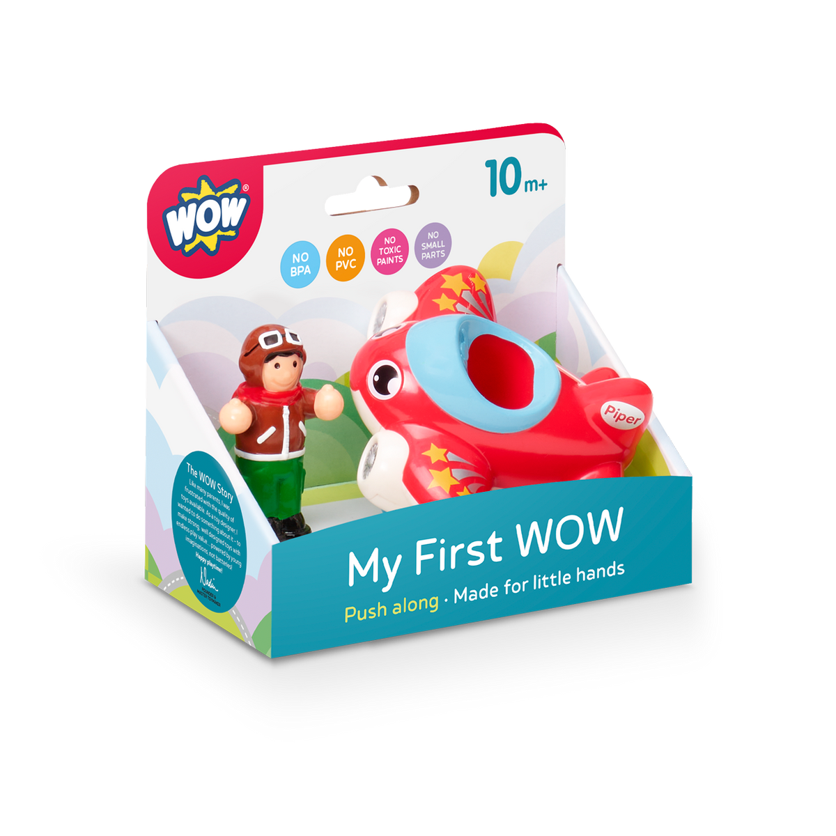 My First WOW Jet Plane Piper 10+ months