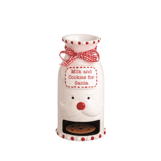 Milk & Cookie Pitcher, Santa