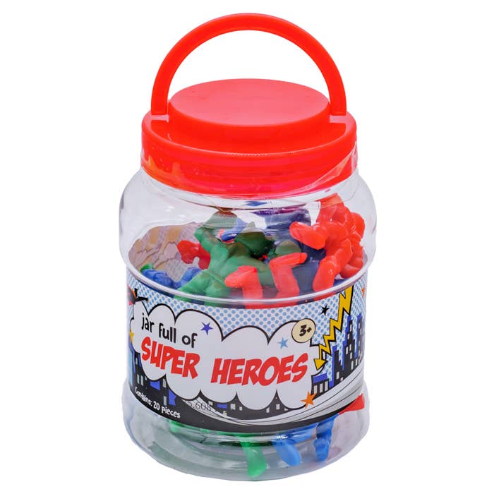 Jar Full of Super Heroes