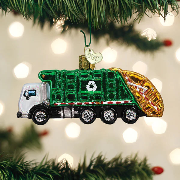 Ornament, Garbage Truck