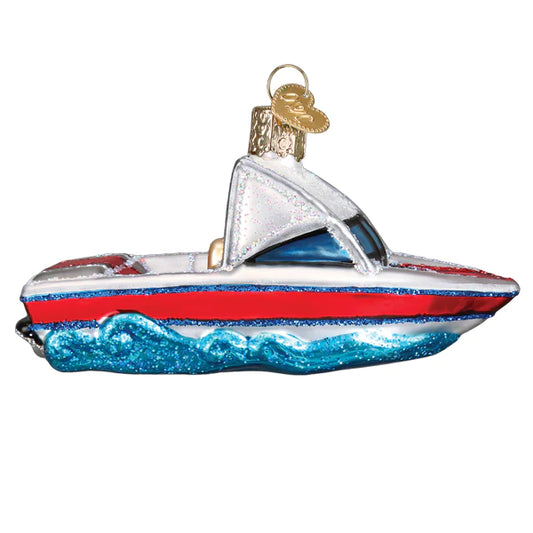 Ornament, Ski Boat