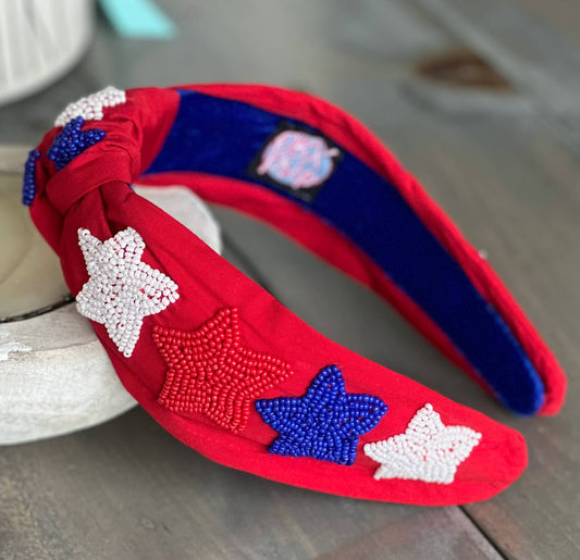 Patriotic Stars Headband