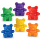 Baby Bear Counters, 6 colors, Set of 102